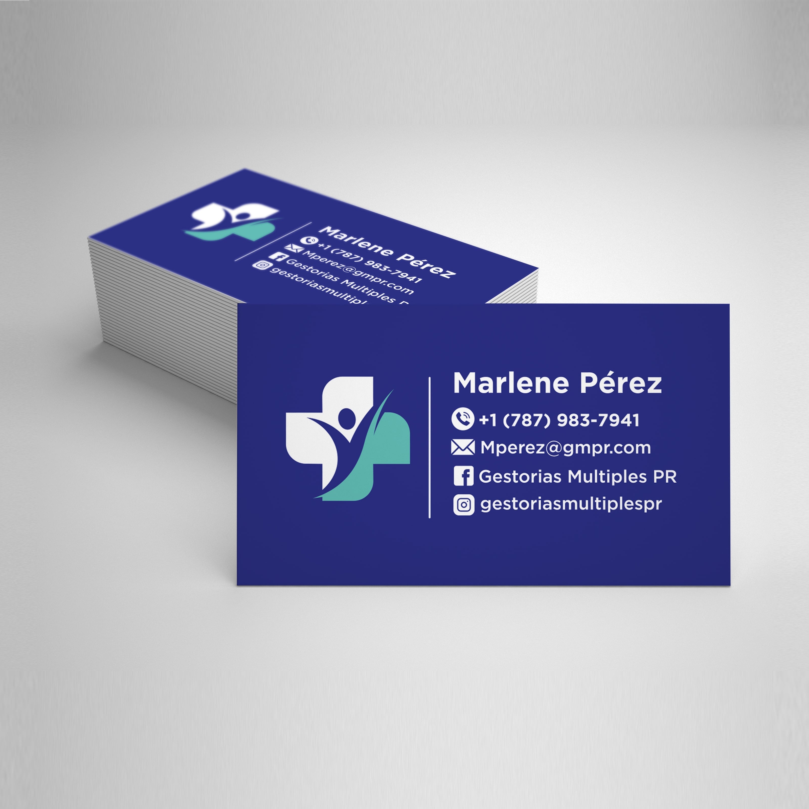 Tarjetas de Presentación Full Color (Cartón / 1 Lado) - CTM Printing Solutions Venta de Stickers / Labels Puerto Rico
